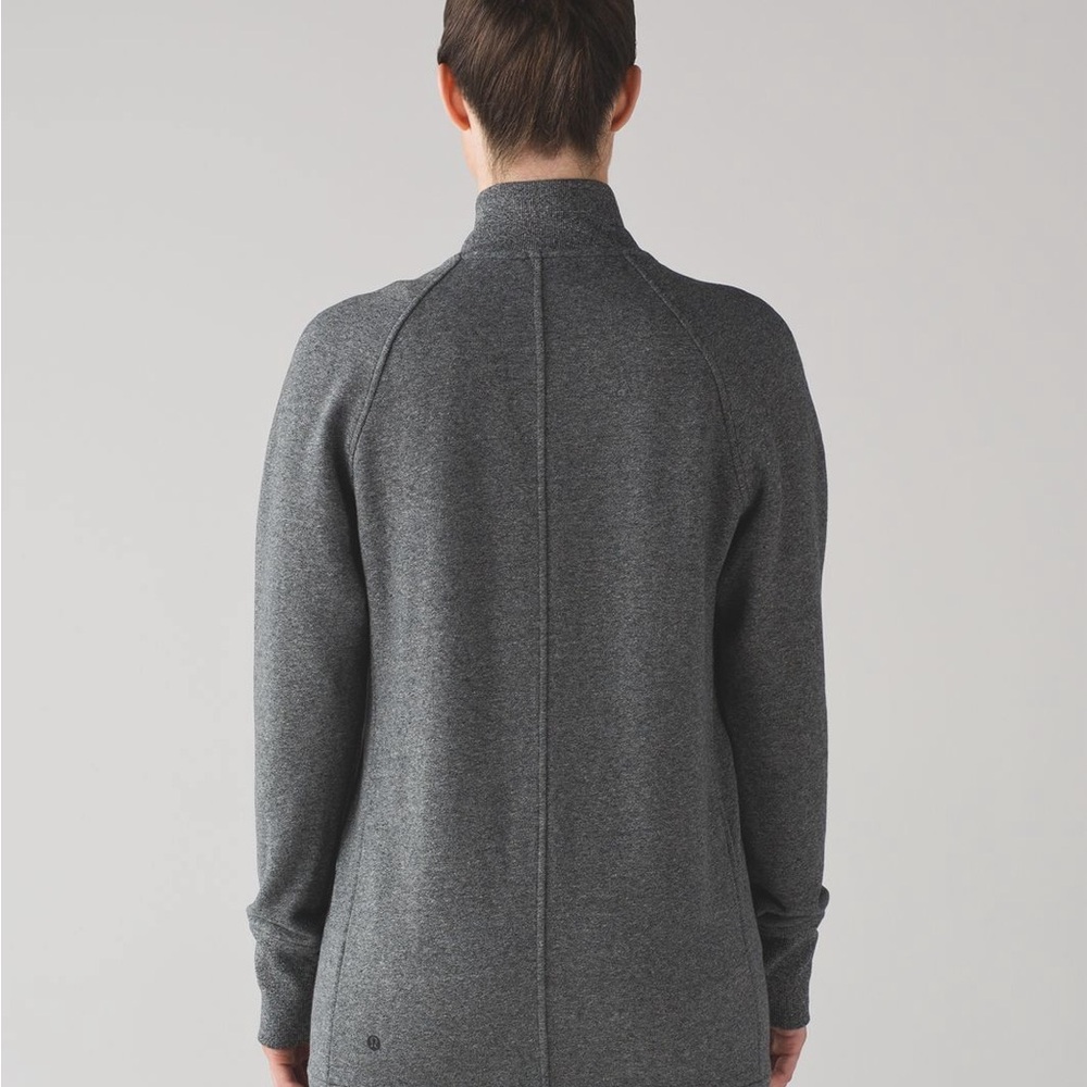 Lululemon zip up Women's Gray Sweater